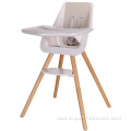 Wooden Baby High Chair In Good Quality